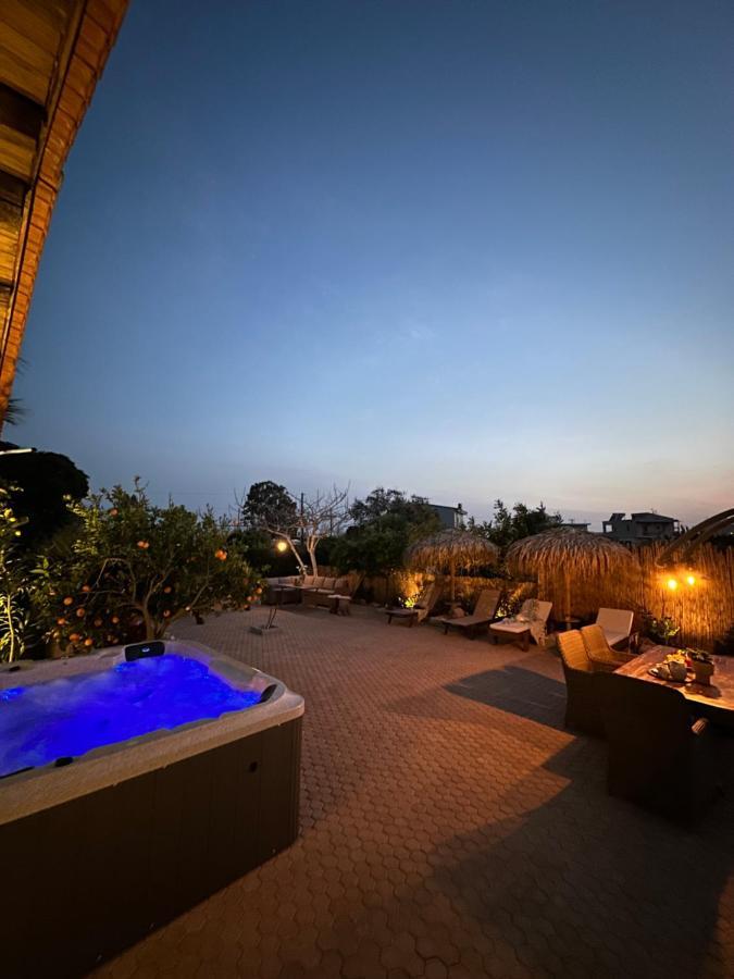 Villa Aspasia With Private Jacuzzi - Oasis Resort 코키노스 피르고스 외부 사진