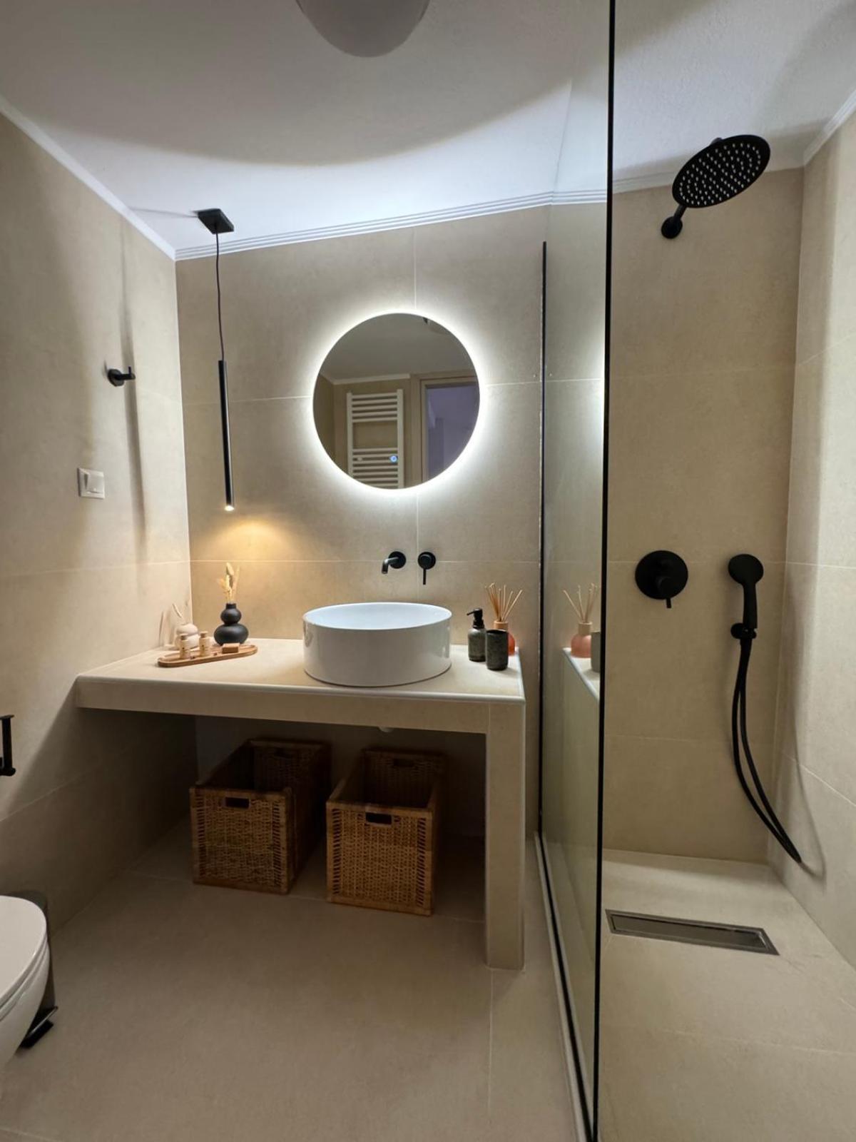 Villa Aspasia With Private Jacuzzi - Oasis Resort 코키노스 피르고스 외부 사진